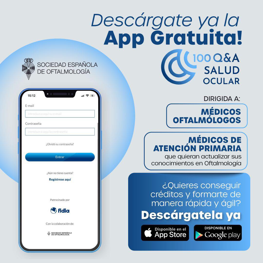 ¿QUIERES CONSEGUIR CRÉDITOS Y FORMARTE DE MANERA RÁPIDA Y ÁGIL?

📥Descárgate la app gratuita 100 Q&amp;A SALUD OCULAR
✍️Recuerda que, al descargarla, el código de registro que debes usar es: COLIRCUSI

👉🏻App Store: n9.cl/bms4f
👉🏻Google Play: n9.cl/b0838