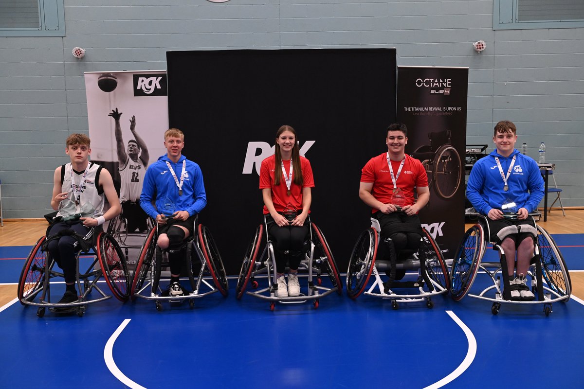 🏴󠁧󠁢󠁳󠁣󠁴󠁿 | Successful weekend for our Scotland Wheelchair teams at the RGK National Junior Championship. Both our U14 &amp; U18 teams took home the silver medal in their competitions, with Finlay Erskine &amp; Shayne Humphries being named in the All-Star 5! 

#WeAreScotland

📸 BWB/Ahmedphotos