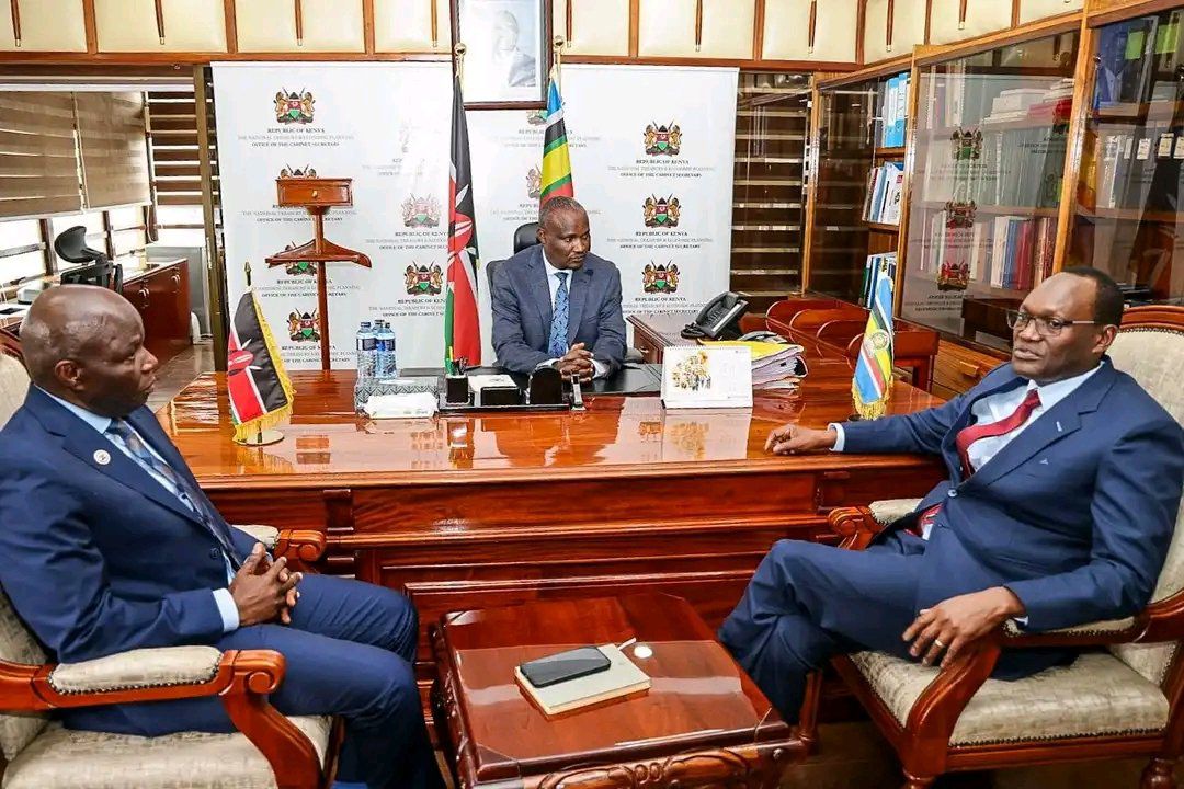 PfmrsKenya's tweet photo. On behalf of Staff and Stakeholders in the PFM Reforms Programme , We welcome CPA Hon. @HonMbadi_ as he takes office as the new Cabinet Secretary for The National Treasury &amp; Economic Planning. https://t.co/ZOMtqiIgZX