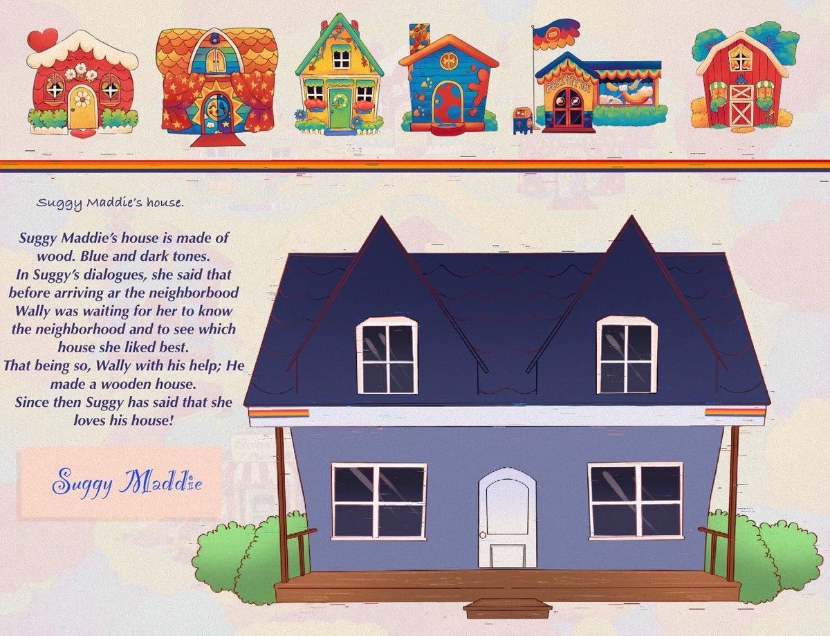 queenshe1274's tweet photo. ✨🌼 With a jump and jump, Suggy Madie arrived in the neighorhood!!✨🌼
She will be happy to meet you and have chats with you.

#welcomehomepuppetshow #welcomehome #welcomehomewally #welcomehomearg #welcomehomeoc #welcomehomeau #art #artedigital https://t.co/FzdSNODlSW