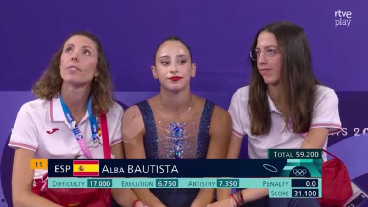 Es que no estoy nada bien… o sea me va a costar mucho digerir todo esto 💔 #RhythmicGymnastics