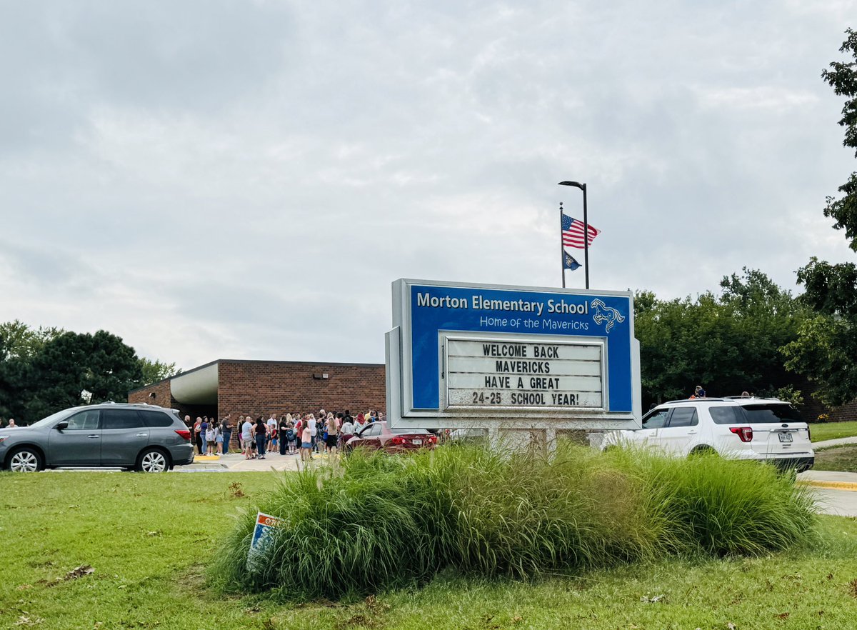 First day of school excitement is hard to beat! It is going to be a great year <a href="/MPS_Morton/">Morton Elementary</a>!