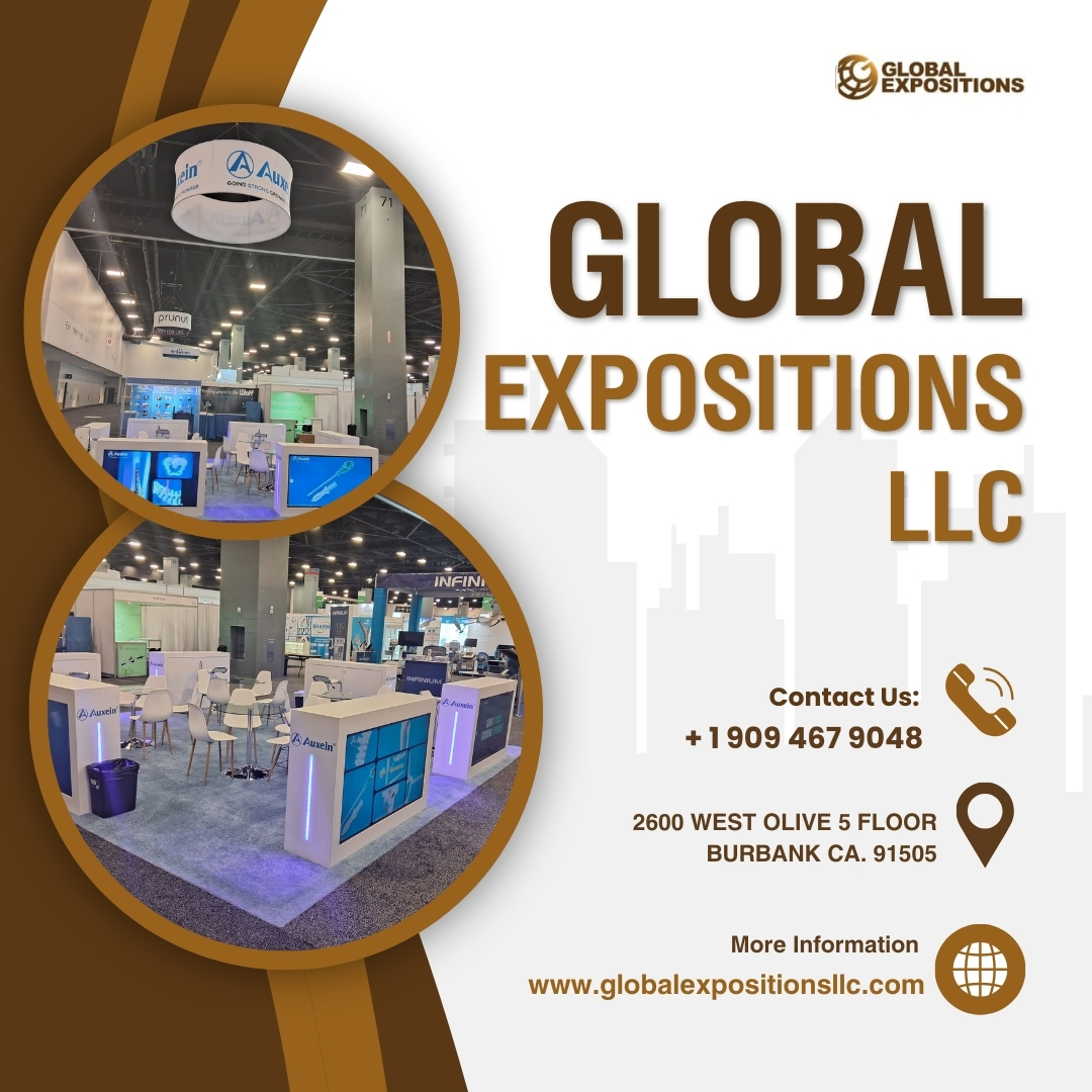 📷 Elevate Your Brand at Your Next Event with Global Expositions LLC! 

#TradeShowSolutions #LaborCompany #GlobalExpositionsLLC #TradeShowBooths #ExhibitionDesign #EventMarketing