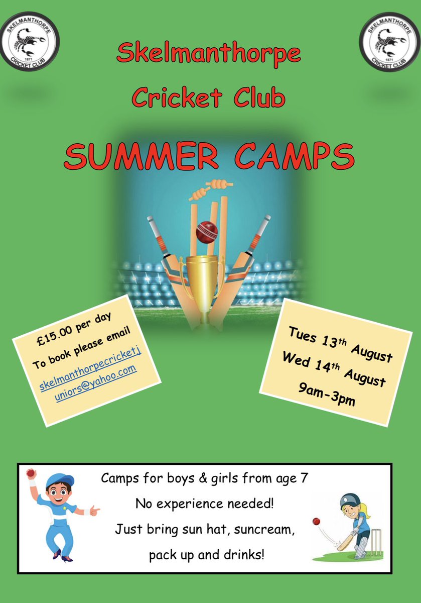Skelmanthorpe CC (@skelcc) on Twitter photo 