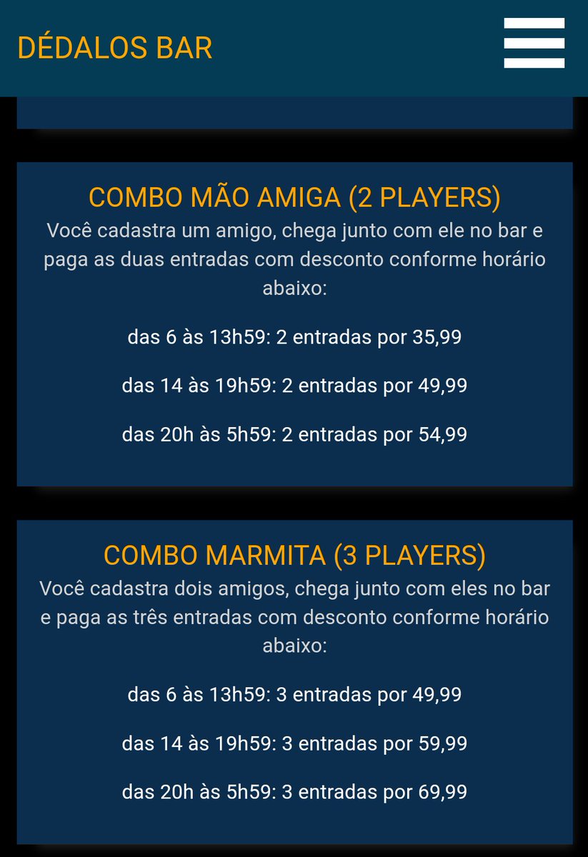 Cadê os safados, pra pegar um desconto das promoções <a href="/dedalosbar/">Dédalos Bar</a>  SP, Mão Amiga, Marmita. Chama vamo combinar 😉😈🔥