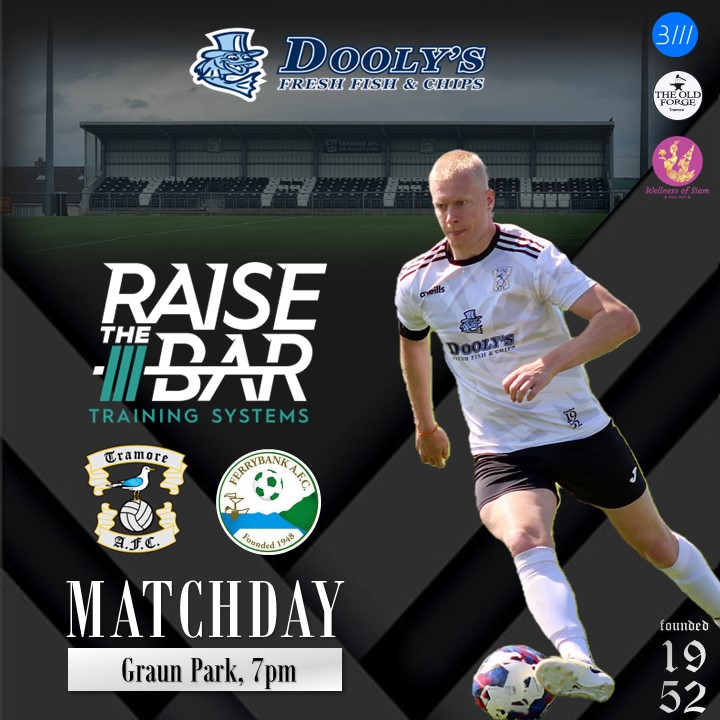 𝙈𝙖𝙩𝙘𝙝𝙙𝙖𝙮...

🆚 Ferrybank AFC 
🕖 7pm Kick Off
🏟️ Graun Park
🏆 Azzurri Sport Premier League
🤝 Raise The Bar Tramore 
🎟️ €5 entry

Get down to show your support for the lads tonight #Seagulls
