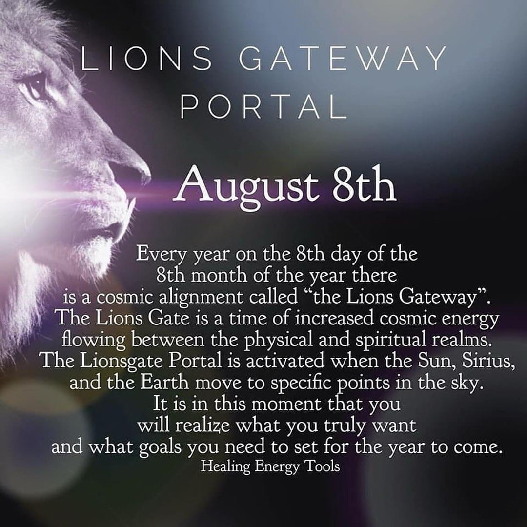 The Lions Gateway Portal 🦁🔮✨🌈🦋