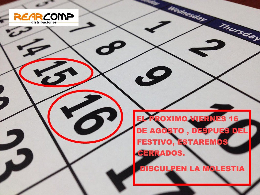 El próximo 15 26 de agosto cerramos por puente , #Felizverano