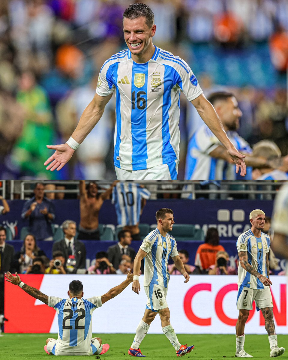 dataref_ar's tweet photo. 🗣️ Giovani Lo Celso, sobre la final ante Colombia, con @hernanclaus en @DiarioOle 

“Entramos en la prórroga y ya había muchos jugadores que venían acumulando bastante fatiga. Entonces, se empiezan a crear más espacios. Por ahí haciendo la entrada en calor era lo que hablábamos con los chicos, que si juntábamos varios pases podíamos lastimarlos porque se estaban creando espacios. 

Leo (Scaloni) dijo que tengamos la pelota y que tratemos de jugar porque se iban a abrir los espacios. Ellos ya se estaban desordenando, pero también se venían. Y por suerte encontramos esa jugada que Lauti pudo convertir. A partir de ahí ya se veía que otra vez se podía dar”.