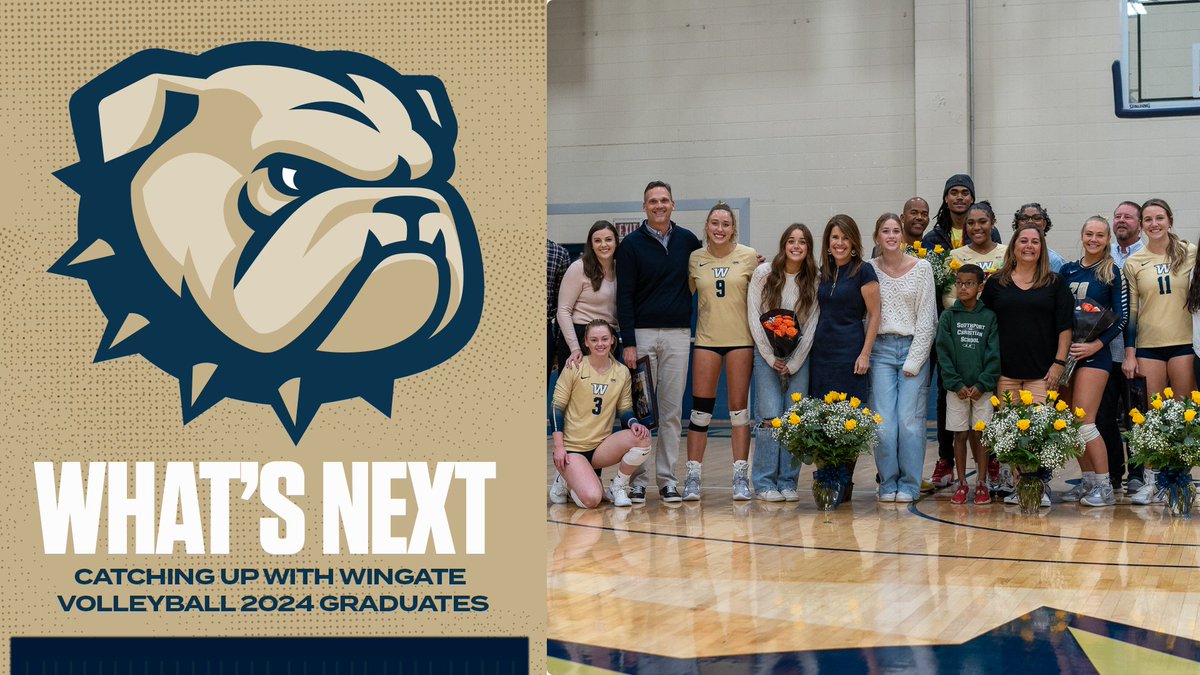 Wingate Bulldogs (@wu_bulldogs) on Twitter photo Catching up with recent #WUVB alums
SAC champs <a href="/WingateVB/">Wingate Volleyball</a> had 5 graduates this past spring, check out what they are up to since moving on from #WINgate volleyball
Story | shorturl.at/29QTY
#OneDog Catching up with recent #WUVB alums
SAC champs <a href="/WingateVB/">Wingate Volleyball</a> had 5 graduates this past spring, check out what they are up to since moving on from #WINgate volleyball
Story | shorturl.at/29QTY
#OneDog
