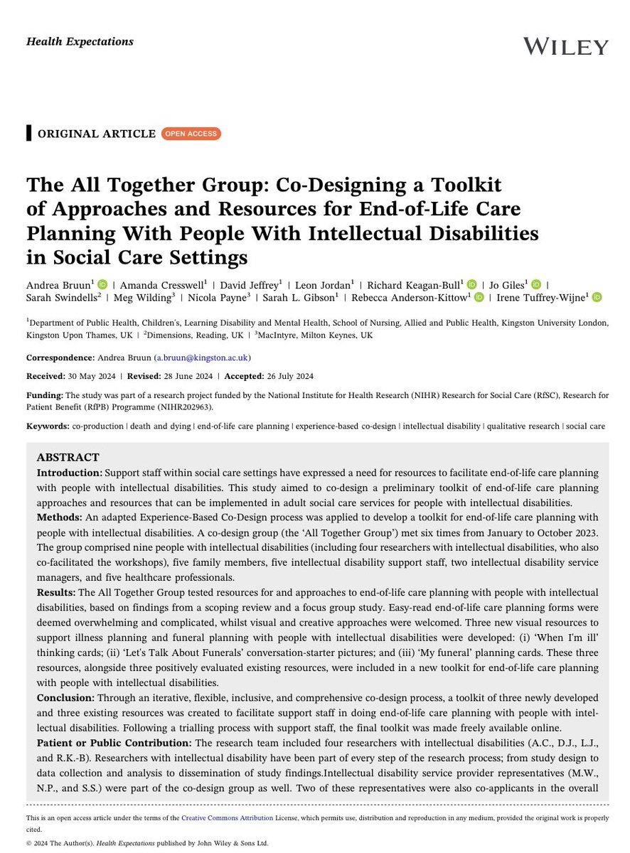 We have published an academic article about the work we did with the All Together Group!✨ Thank you to our fantastic All Together Group members - we couldn’t have done The Victoria &amp; Stuart Project without you!

Check it out here:
onlinelibrary.wiley.com/doi/full/10.11…