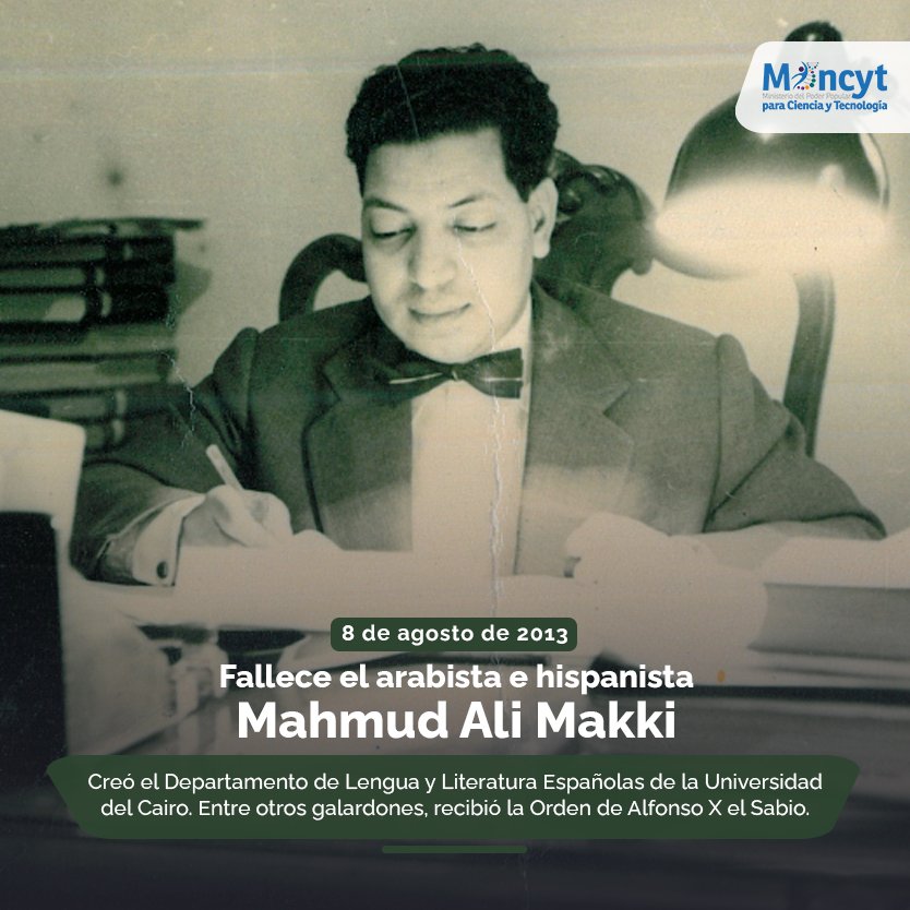 villa_info's tweet photo. #Efemérides | #8Ago Fallece el arabista e hispanista, Mahmud Ali Makki   #PuebloSonrienteYEnPaz https://t.co/0U6I4Cb1yG