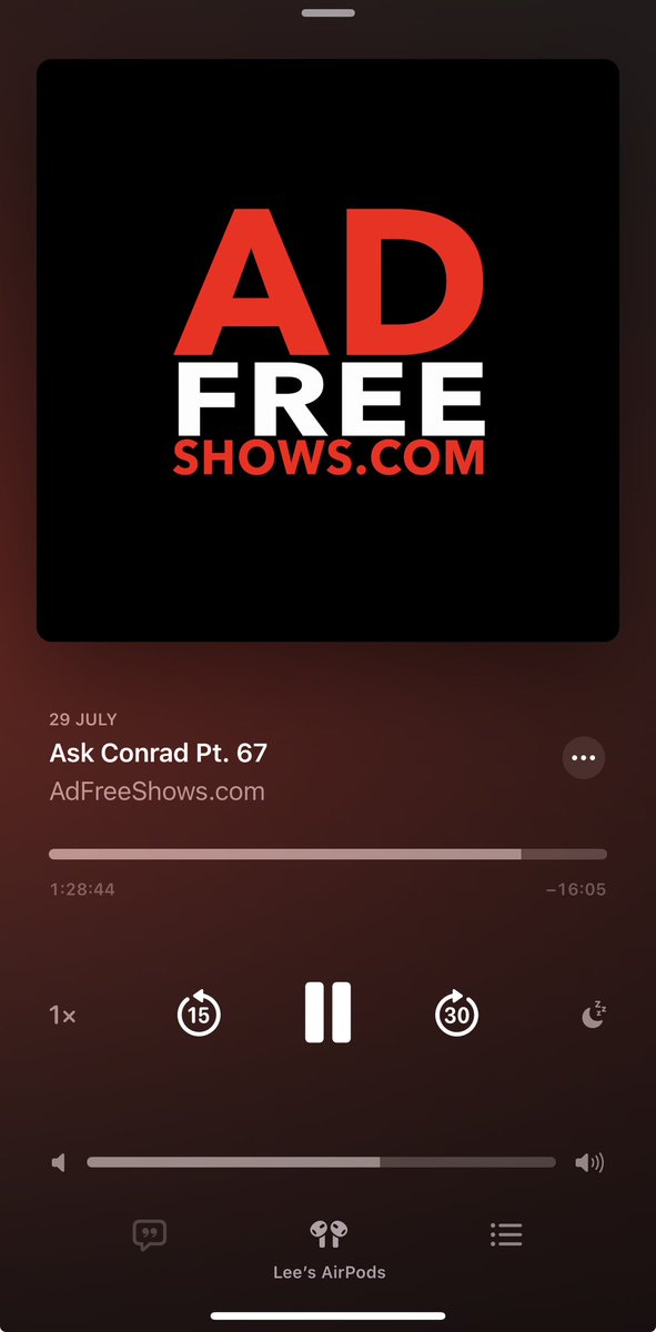 LeePearsonKemp's tweet photo. Pure #Inspiration
A huge perk of being part of @adfreeshows for me
🙏 @HeyHeyItsConrad you’ll probably never know how many people you help and inspire through this, I’m 💯 one of them
I never thought I’d get so much that I use in real life, from a wrestling podcast https://t.co/Jy8s066a3G