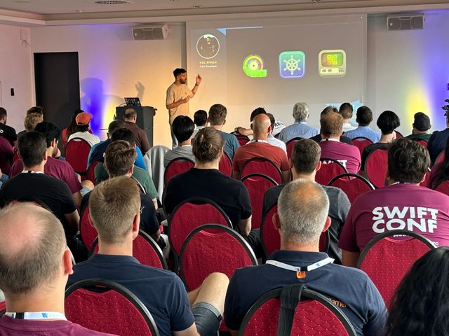 mobivention's tweet image. Auch dieses Jahr wird mobivention wieder an der @SwiftConf teilnehmen. Drei unserer Entwickler haben. sich für die Teilnahme angemeldet. Die Themen waren auch dieses Jahr wieder spannend und vielfältig.

#SwiftConf2024 #SwiftEntwicklung #TechCommunity #Networking #Innovation