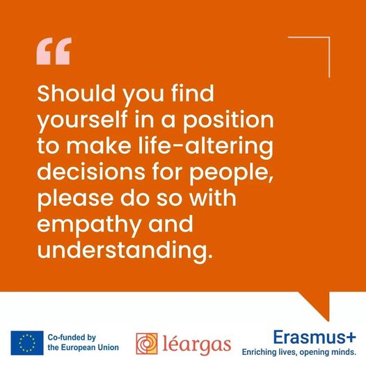 Students with VI should never have to settle for less because decisions that could have improved their experiences were overlooked or sidelined. All students deserves an environment where their needs are fully considered &amp; their potential is nurtured without compromise <a href="/Leargas/">Léargas</a>