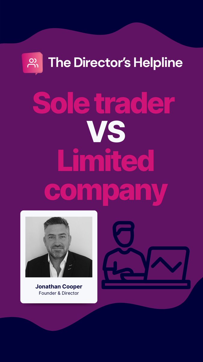 TDHelpline's tweet image. Choosing between being a sole trader or forming a limited company has big implications for your business. 💼
#BusinessStructure #DebtSolutions #SoleTraderVsLimitedCompany #MoneyManagement #BusinessRecovery #FinancialEducation