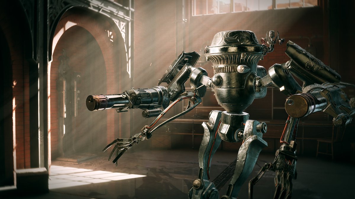 Sinnoware's tweet photo. WolfEye Studios's next game:
✅ First-person, Retro sci-fi, Action RPG!
✅ Raf Colantonio, Mick Gordon, Cedric Peyravernay, Chris Avellone, Gael Giraudeau, Christophe Carrier... and more immersive sim veterans!
✅ First visuals reveal, Private Alpha signing up!

We are so back! https://t.co/tBXGsU9PAZ