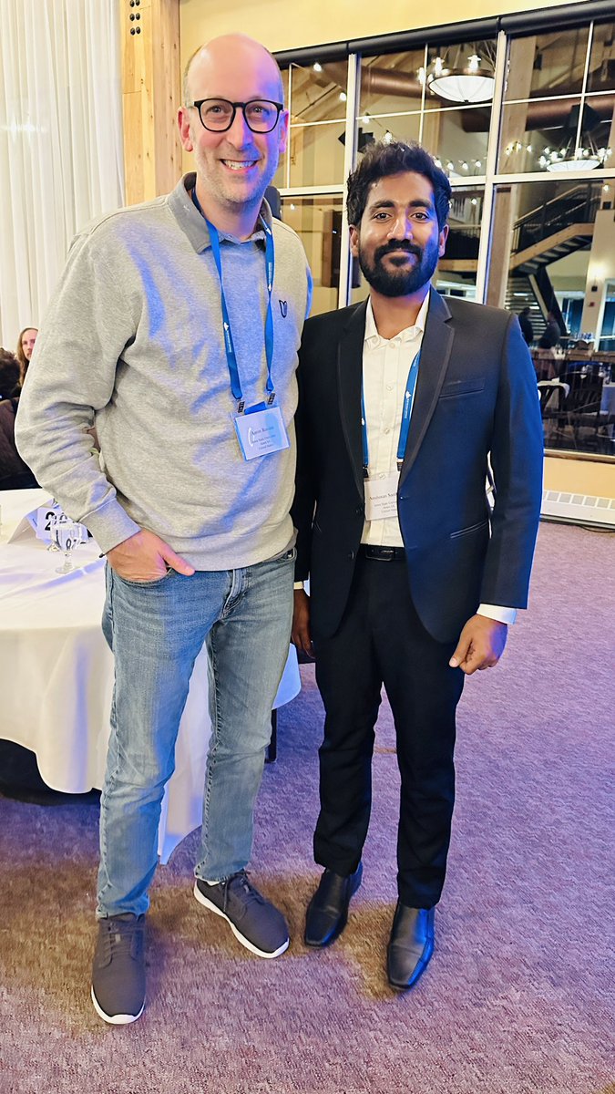 Anuluxan's tweet photo. I am truly honored to receive the poster award at the 63rd Annual Rocky Mountain conference in Solid-state NMR @rockymtnconf. I would like to thank my advisors @aaronrossini and @vela_group.

@IowaStateU @iowastatechem @AmesNatLab 
#nmrchat https://t.co/6jVnfg5E69