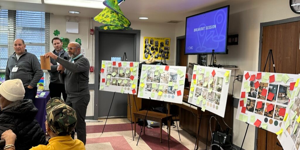 NYCHA's tweet photo. @NYCHA's #CompMod team is engaging residents through workshops, voting on design, new engagement offices, &amp; the Resident Ambassadors program at Wyckoff Gardens &amp; Gowanus Houses, keeping them informed about the renovations!

https://t.co/CvKjzTWsGe https://t.co/5UEeWsIcvW