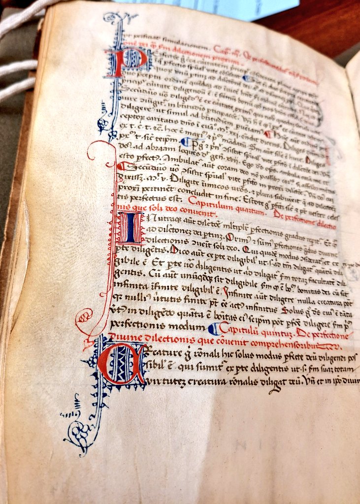 It was a wonderful week passed on <a href="/rarebookschool/">Rare Book School</a>'s 'Seminar in Western Codicology'. Many thanks to our tutor, Michèle Mulchahey, to the well-oiled machine of RBS, and to <a href="/RareUVA/">Small Special Collections Library (UVA)</a> for sharing their mss. Very grateful for the scholarship to attend.