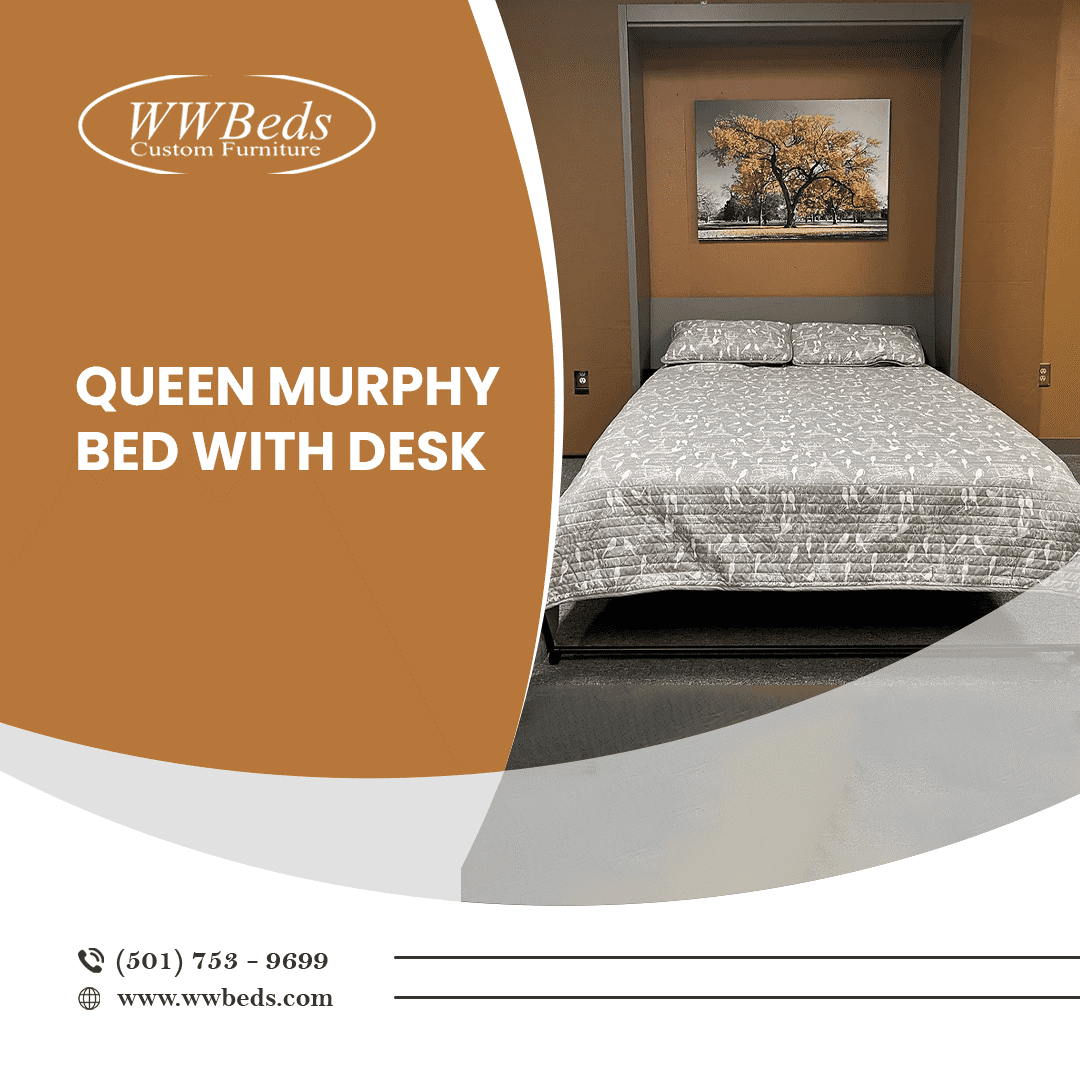 wwbeds's tweet photo. Create the ultimate multifunctional space with a Queen Murphy Bed with Desk from WWBeds Custom Furniture. Our elegant designs combine a comfortable bed with a practical workspace. 

 https://t.co/paoU8qPsx7 

#Multifunctional #MurphyBed #QueenSize #WWBeds https://t.co/yOtHAEwdL9