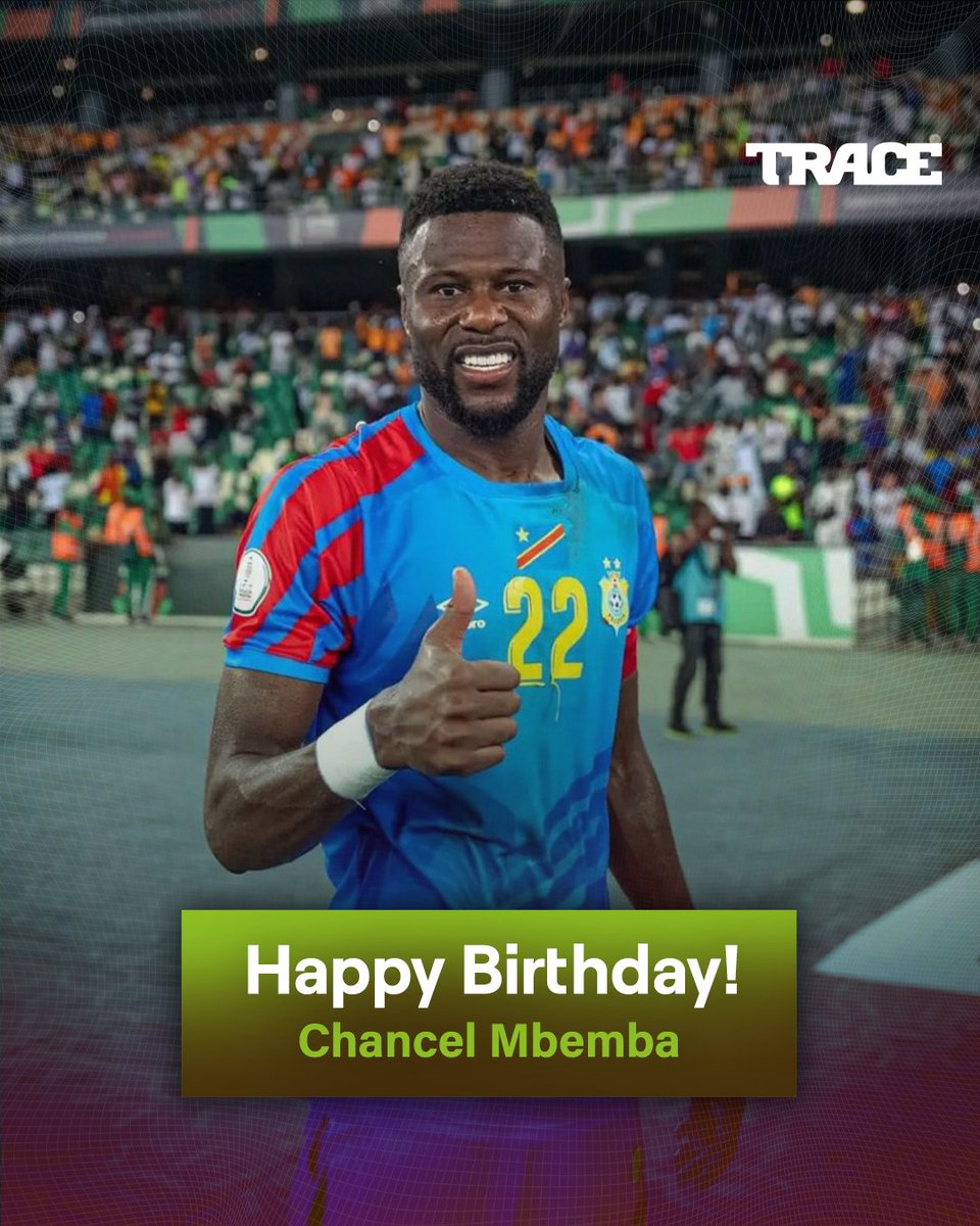 tracecongo's tweet photo. Toute l’équipe de #TraceCongo souhaite un heureux anniversaire à @mbemba22 🥳 !
La team, un mot pour notre capitaine ?
#PremierSurLesHits #WeAreCongoleseMusic https://t.co/PBD1PiXPY8