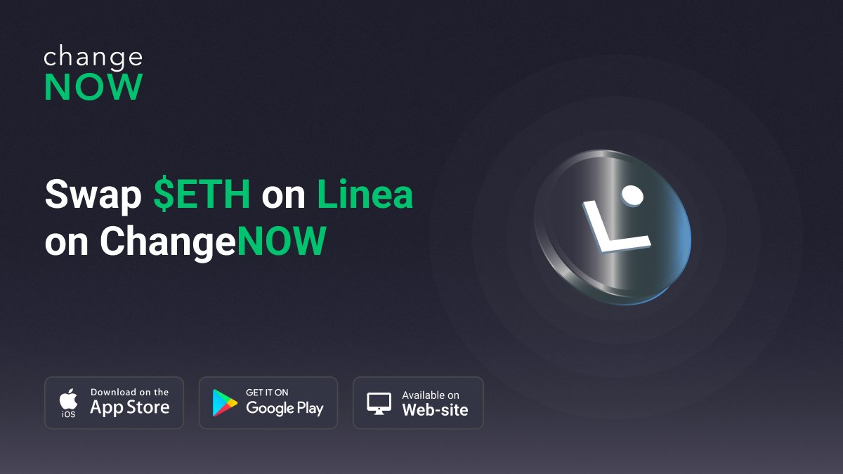 Turbocharge Your Transactions! 💫

<a href="/LineaBuild/">Linea.eth</a> blockchain helps #Ethereum run as fast and cheaply as possible. Process transactions without high fees or long wait times in #Linea’s affordable, decentralized future.

Touch the future NOW 🔗 changenow.io/currencies/eth…