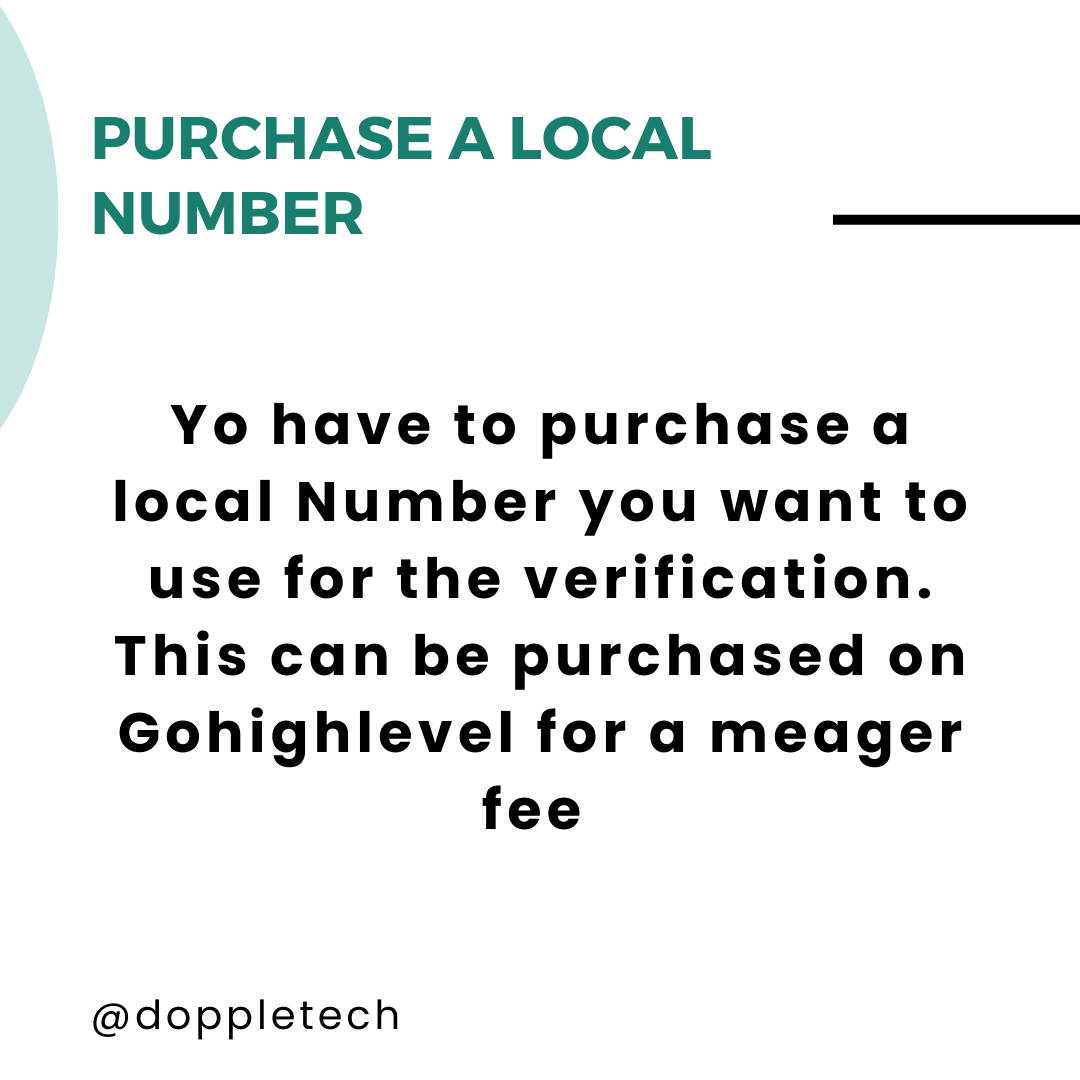 doppletechy's tweet photo. Get your A2P 10DLC verified on gohighlevel!!!✅✅✅ https://t.co/OLmlXdUyul