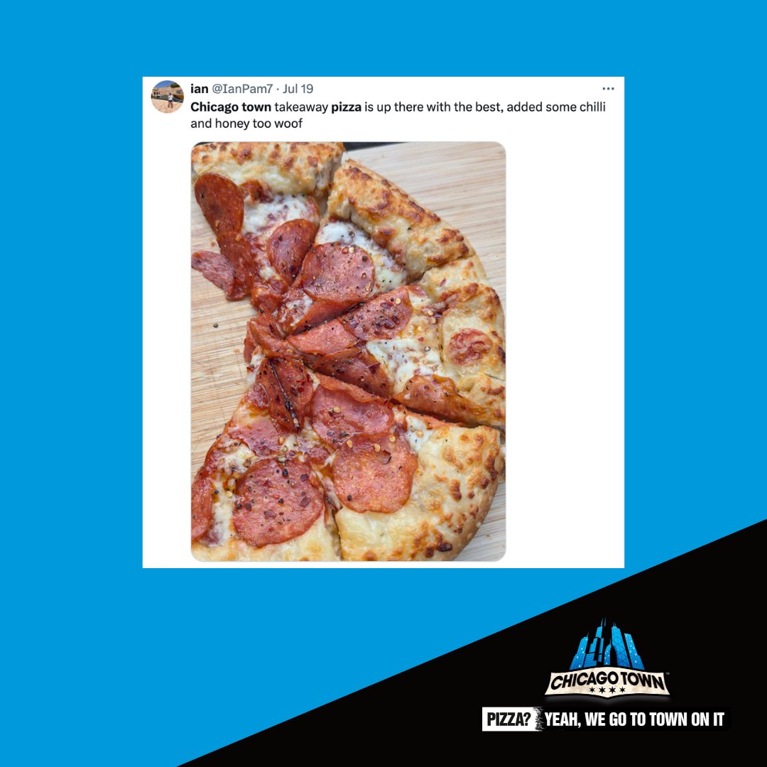 🗣️ say it louder for the people in the back 🗣️ 

#chicagotown #pizza #toppings #pizzatime #pizzalover #instafood #pizzagram #dailypizza #foodie #yummy #tasty #takeaway