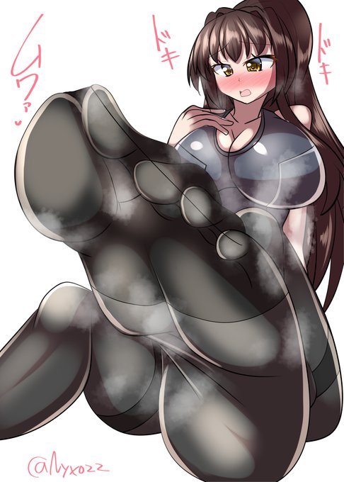 「提督…? あの～…いえ、いいですけど……///」スク水黒タイツ大和ホテルさん(ˇωˇ) 進水日おめでとう!(連続1616日目 #艦これ版真剣お絵描き60分一本勝負_20240808 #艦これ版深夜の真剣お絵描き60分一本勝負 #めび環んどろ #10000日チャレンジ #大和進水日 