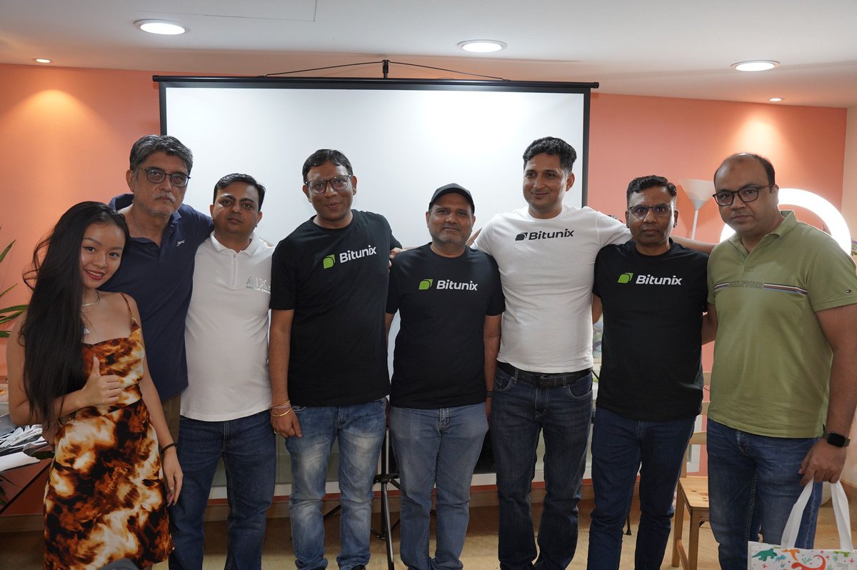 BitunixOfficial's tweet image. Thrilled to see our Indian Bitunix community come together 🇮🇳

Our KOLs and traders came together to share insights, strategies, and build stronger connections. 

Onward and upward 🚀

#BitunixMeetup #BitunixIndia #CryptoCommunity #CryptoInsights #KOLMeetup #BitunixFamily