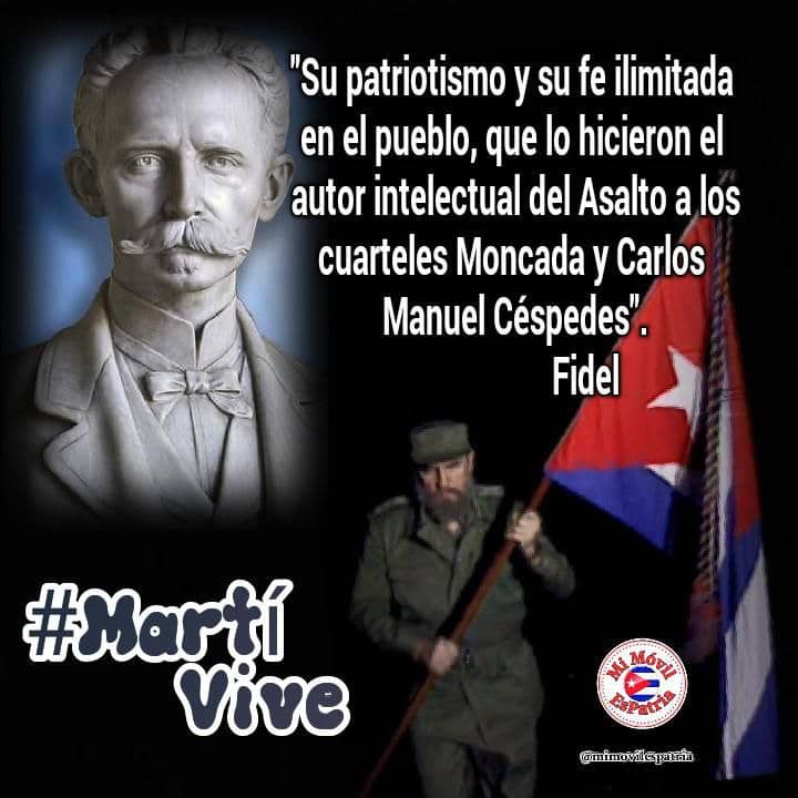 La profundidad del pensamiento de #MartíVive en la creatividad del mejor de sus discípulos: #FidelPorSiempre <a href="/scjosemarti/">Sociedad Cultural José Martí 🇨🇺</a> <a href="/mjm_santiago/">Santiago.mjm</a>