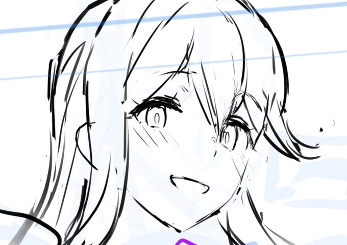 ラフとカラーラフと 