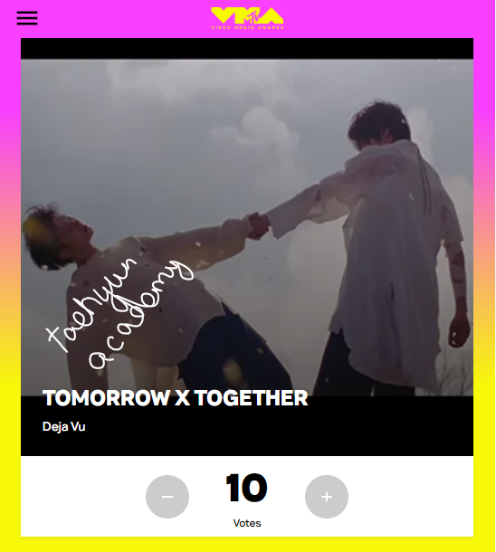 TaehyunAcademy's tweet photo. MOA, make sure to stream while voting for Deja Vu on MTV!

We made you Spotify playlists to use while voting!🫶

FOCUS: Perfect Storm

free🔗https://t.co/vEieW6SqpC
premium🔗https://t.co/n8tCeMjDAk

#PerfectStorm_feat_TAEHYUN 
#TAEHYUN #태현 #テヒョン https://t.co/fWsnIMBrQL