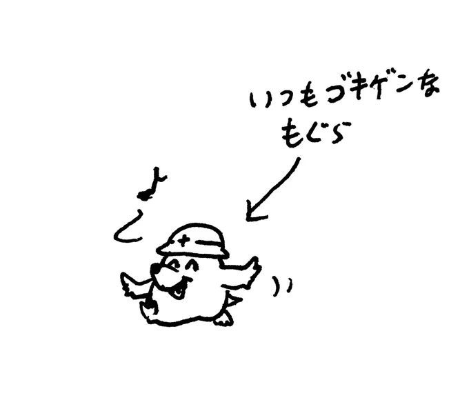 もぐら驚愕‼︎  の巻 