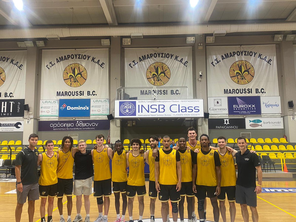 Great experience for our team as the guys pickup a win vs. Athens Select and explore the Saronic Islands! #JACKETSFAMILY🐝🏀