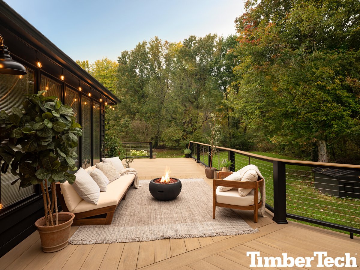 BlackberrySyst's tweet image. Enjoy low maintenance, long-lasting durability, and a beautiful finish that won’t fade or splinter with a new composite deck!
---
blackberrysystems.com/decking
#newdecking #homeimprovement #homeupgrades