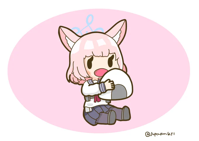 某所でリクエストもらったニコちゃん#ブルアカ 
