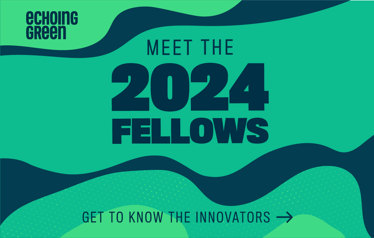 echoinggreen's tweet photo. We are thirlled to introduce the newest #EGFellows! With 44 Fellows working in 21 countries, this cohort is one of Echoing Greenโs largest and most geographically diverse cohorts yet!
Meet the Fellows and learn more about their work: https://t.co/9DntQPksyJ https://t.co/oZ5sw9Ha7p