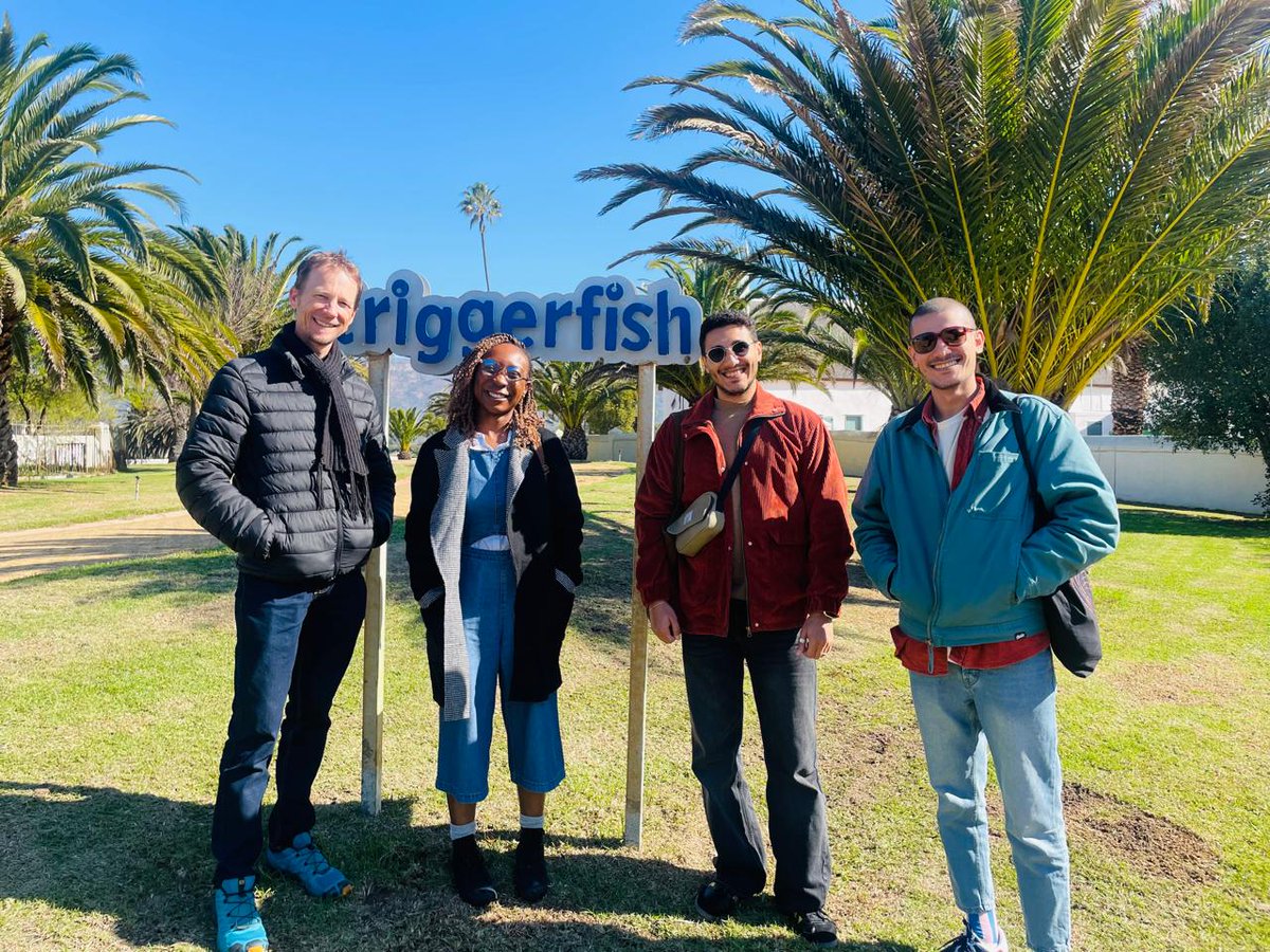 Triggerfish's tweet photo. We recently welcomed our friends from Samaka Studio in Cairo to the Triggerfish studio! It was a fantastic visit filled with shared creativity and inspiration. ๐๐ฌ #studiovisit #triggerfishanimation #samakastudio #creativeexchange https://t.co/f1ixbBjyon