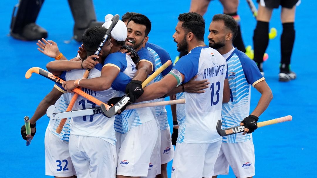 imdigitalvinod's tweet photo. 🥉 Congratulations Team India on clinching the Bronze Medal in Hockey at the Olympics! What a thrilling victory against Spain! You’ve made the nation proud! 🇮🇳🏑 #HockeyIndia #OlympicPride #ChakDeIndia #IndiaAtOlympics #BronzeMedal #INDvsESP #IndiaAtParis24 https://t.co/aVp39eAagL