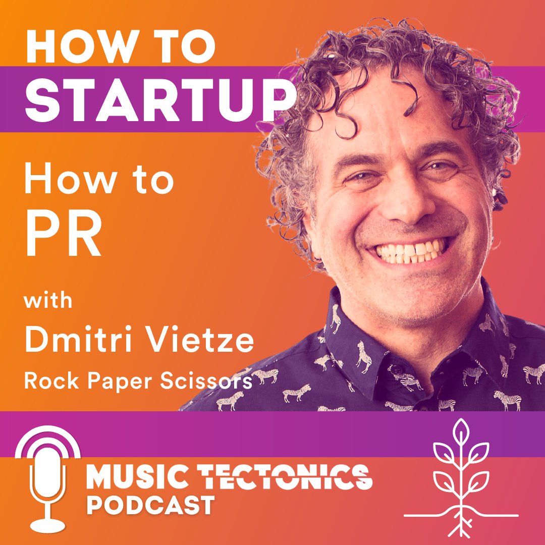 MusicTectonics's tweet image. 🚨new episode! What can a smart PR plan do for startups?  @dmitrivietze &amp;amp; @TristraNewyear share public relations fundamentals.  Listen: 
kite.link/how_to_pr
+ subscribe to catch our whole #HowToStartup podcast series for music innovators, founders, &amp;amp; dreamers!