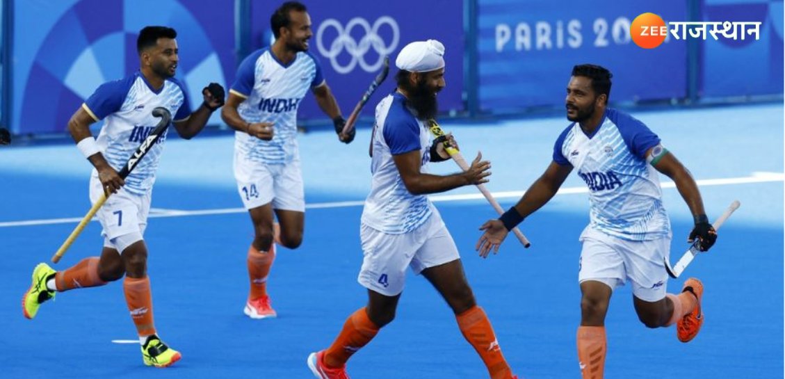 Suresh_GOTHADA's tweet photo. शानदार खेल की बदौलत आज भारतीय हॉकी टीम ने Paris Olympics 2024 में  लगातार दूसरी बार ओलंपिक में जीता ब्रॉन्ज मेडल 
#Paris2024
#HockeyIndia 
@16Sreejesh https://t.co/UZJF0dtH40