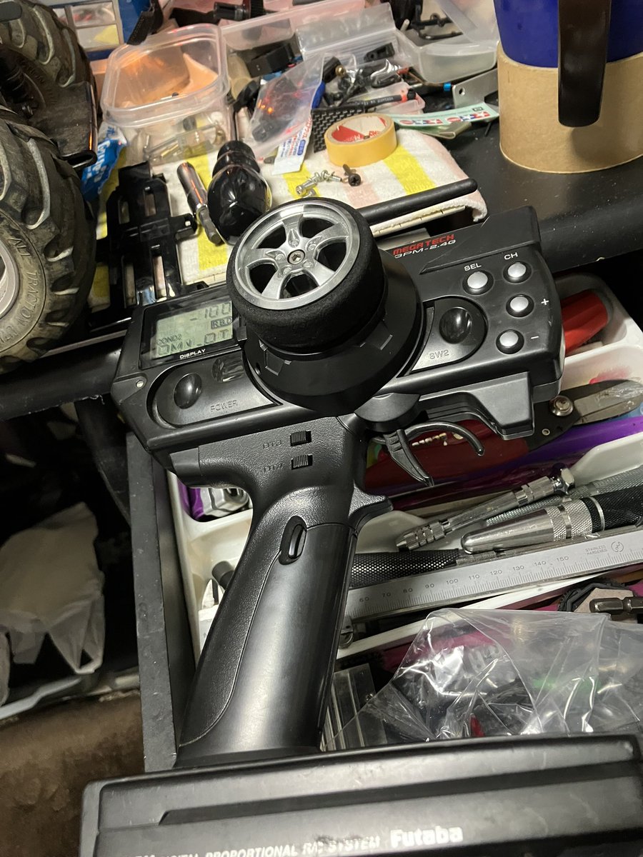 UFRegUJHVNYCXOp's tweet photo. タミヤG6-01です(╹◡╹)
3PMが壊れたので、中古3PMを買って設定中。
リアサーボの位相、逆位相の設定に手間取ったけど、無事完成。
フロントのみ
フロント、リア逆位相
フロント、リア位相 で遊べるように♪
#タミヤRC
#G601 https://t.co/i7fWlJC1MT