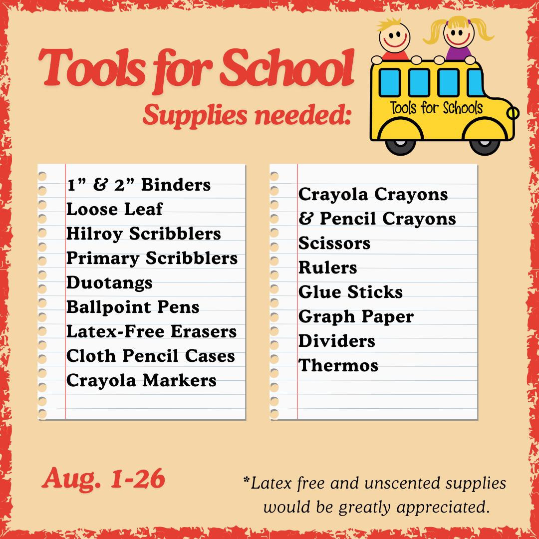 GuildIns's tweet photo. The United Way Tools for School program runs August 1-26th.  Help us collect essential school supplies for students in need.   Donations can be dropped off at our Victoria Avenue or Shoppers Mall locations. https://t.co/P8lAjP06pE