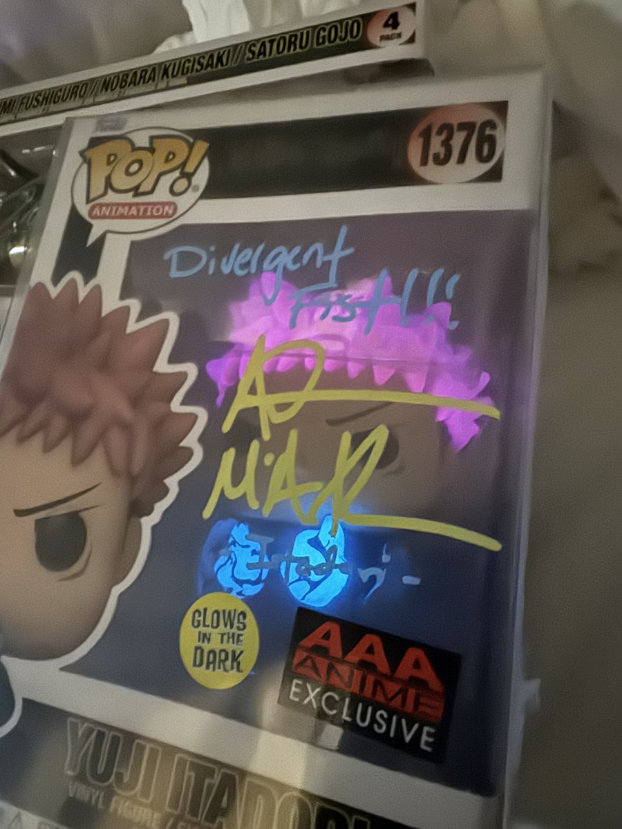shockshouse's tweet photo. Had a blast meeting @ninjamac and trading the Proto Yuji from @OriginalFunko Fundays!!! PS: he also loves @Dropppio Funko NFTs!!!! Thank you for an awesome experience!!!
#shockshouse #droppp #nftredeemable #funko #yujiitadori #funkodigital #funkodigitalpop #virl #nft #jjk #yuji https://t.co/XbX8hAs4rY