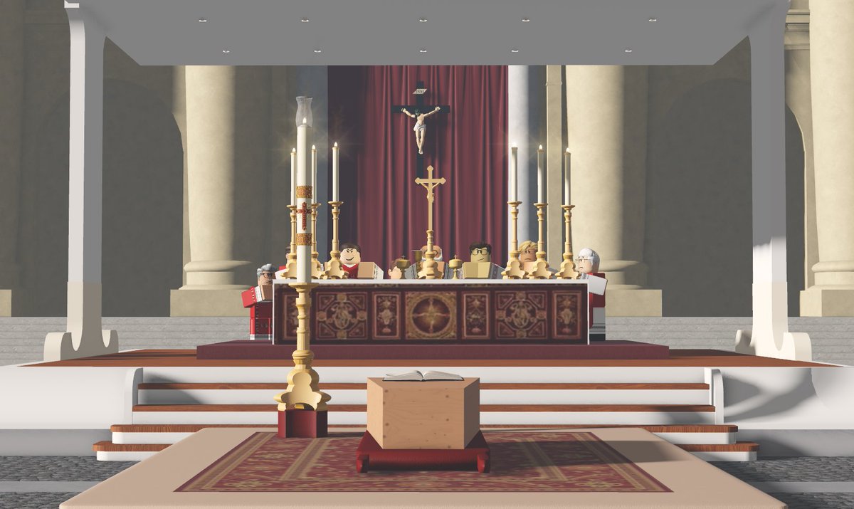 VaticansRBLX's tweet photo. The Funeral Mass of His Holiness, Pope Benedict XVII.

Nearly 200 users were in attendance to remember his Pontificate. Deo gratias! https://t.co/WIuXaByOan
