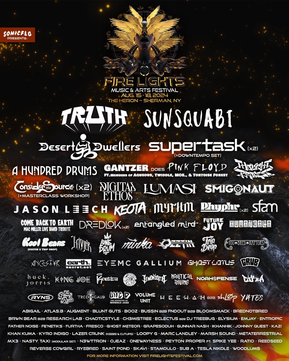 ghostmeteor's tweet image. I’m honored to announce that I’ll be performing a set at @Firelightsfest next week in Sherman, NY. This lineup is stacked with inspirations from top to bottom. I’m extremely grateful for the opportunity to share my music with everyone.