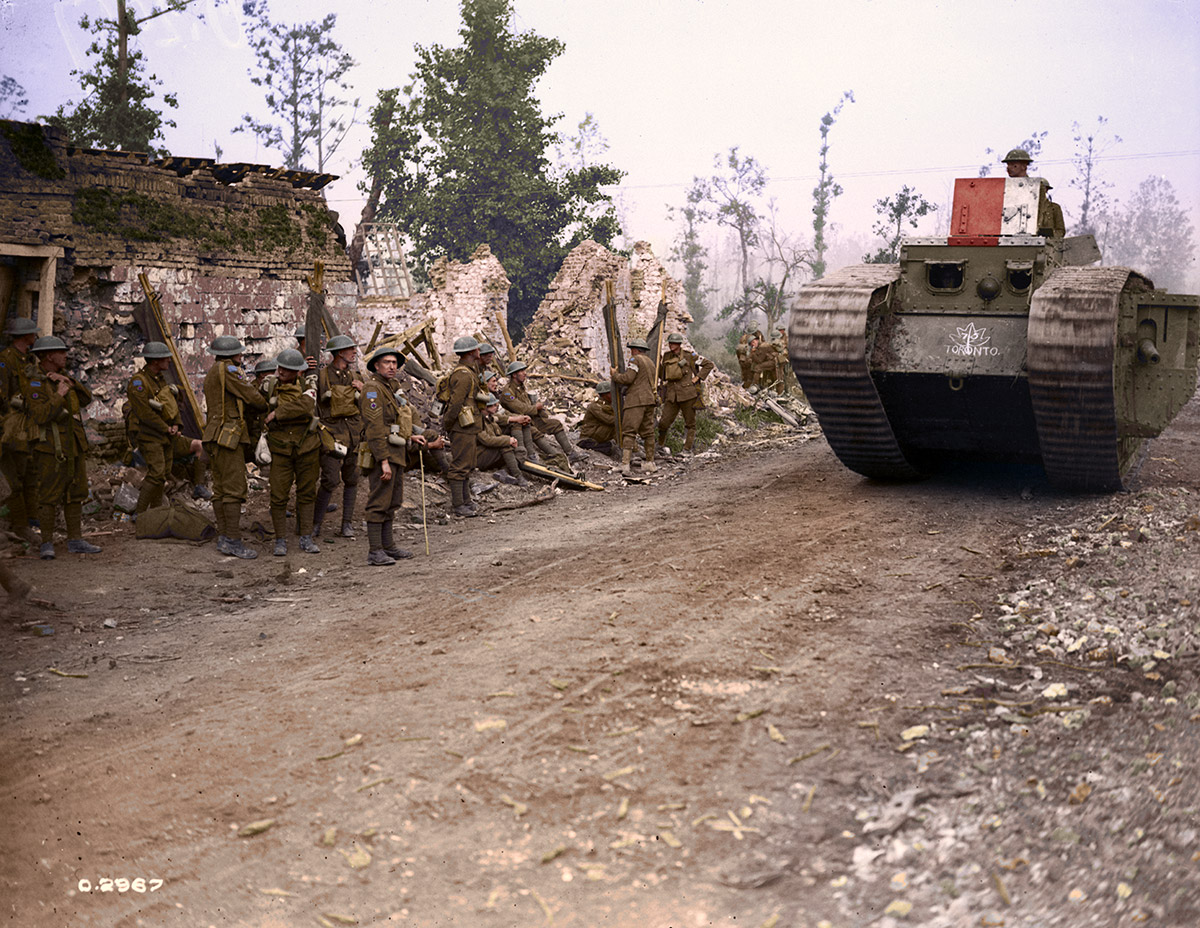 On August 8, 1918, during the First World War, the Canadian Corps launched a surprise offensive, advancing 20 km in 3 days and catching opposing forces off guard. This pivotal victory began the Hundred Days Offensive, eventually leading to the end of the war. #BattleOfAmiens