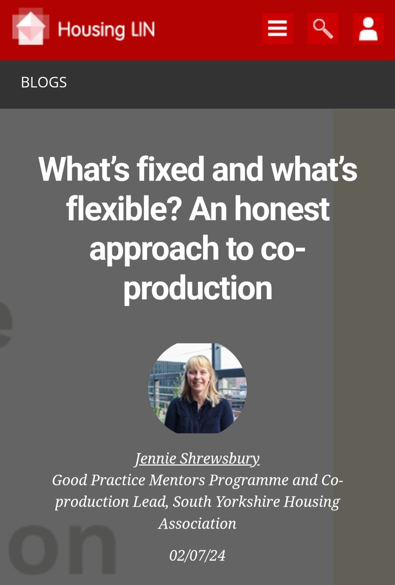 Jeremy_HLIN's tweet image. Pleased to add that @GPMentors and their approach to #Coproduction was also featured by @HLINComms in a guest #HLINblog by @SYorksHA’s Jennie Shrewsbury for #CoProWeek last month. #CollaborAGE
Read more 👇
housinglin.org.uk/blogs/Whats-fi…